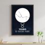 Imagem de Quadro Coleção Signos - Touro 33X24Cm - Com Vidro