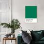 Imagem de Quadro Color Card Natural Green 60x43 Filete Marfim