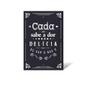 Imagem de Quadro Com Frases Decorativo Com Dupla Face Ideal Para Sala