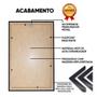 Imagem de Quadro Com Moldura Decorativo Grande Alta Resolução Para Sala Quarto  Escritório Lobo Uivando