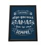 Imagem de Quadro Com Moldura Encontre Algo Que Você Ama