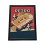 Imagem de Quadro Com Moldura Retro Party Fita