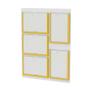Imagem de Quadro De Avisos Basic Com 5 Displays A4 3 Horizontais 2 Verticais