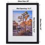 Imagem de Quadro de Imagem A PLUS MAX 20x24" - Com Tapete para 16x20" - Preto