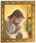 Imagem de Quadro de Jesus Cristo Orando, Mod. 01, Tam.30X25cm. Angelus
