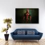 Imagem de Quadro Deadpool decorativo com Tela em Tecido