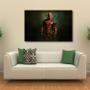 Imagem de Quadro Deadpool decorativo com Tela em Tecido