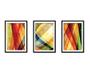 Imagem de Quadro decor 30x66 canvas formas abstratas mod 110