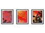 Imagem de Quadro decor 30x66 canvas formas abstratas mod 164