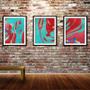 Imagem de Quadro decor 30x66 canvas formas abstratas mod 168