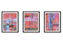 Imagem de Quadro decor 30x66 canvas formas abstratas mod 252