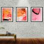 Imagem de Quadro decor 45x96 canvas formas abstratas mod 199