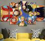 Imagem de quadro decorativo 115 x 60 5 pçs 4 k animes sala de estar