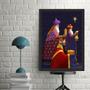 Imagem de Quadro Decorativo 3 Reis Magos 45x34cm - com vidro