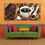 Imagem de Quadro Decorativo 30x66 fumaça na xícara de café