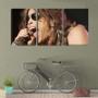 Imagem de Quadro Decorativo 30x66 vocalista aerosmith