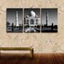 Imagem de Quadro Decorativo 45x96 frente taj mahal pb