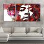 Imagem de Quadro Decorativo 55x110 arte desenho jimi hendrix