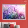 Imagem de Quadro decorativo 60x80cm canvas campo com flores de lavanda flnt025