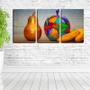 Imagem de Quadro Decorativo 68x126 bananas com frutas coloridas