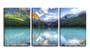 Imagem de Quadro Decorativo 68x126 pedras no lago cristalino