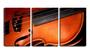 Imagem de Quadro Decorativo 80x140 cordas de violino música