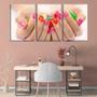 Imagem de Quadro Decorativo 80x140 o brilho das unhas manicure