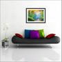 Imagem de Quadro Decorativo Abstrato Árvore Paisagens Salas Quartos Decorações Com Moldura