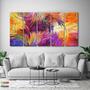 Imagem de Quadro Decorativo Abstrato hd  140x65