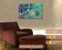 Imagem de Quadro Decorativo Abstrato Mandala Moderno para Sala de Jantar e Estar 55x100