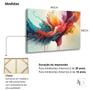 Quadro Decorativo Abstrato Sala Cozinha Cores Vivas Fortes em Tela Canvas - JL Shop Imagem de Quadro Decorativo Abstrato Sala Cozinha Cores Vivas Fortes em Tela Canvas