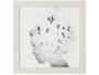 Imagem de Quadro Decorativo All White Pássaros 24x24cm
