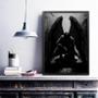 Imagem de Quadro Decorativo Anjo Negro 24X18Cm