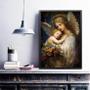 Imagem de Quadro Decorativo Anjo Renascentista Mãe 24X18Cm - Com Vidro