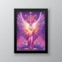 Imagem de Quadro Decorativo Arcanjo Metatron 45x34cm - Vidro