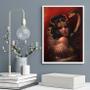 Imagem de Quadro Decorativo Arquétipo Lilith 33X24Cm - Com Vidro