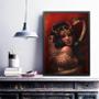 Imagem de Quadro Decorativo Arquétipo Lilith 33x24cm - com vidro