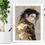 Imagem de Quadro Decorativo Arte Michael Jackson 33x24cm - com vidro