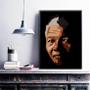 Imagem de Quadro Decorativo Arte Nelson Mandela 45x34cm - com vidro