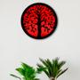 Imagem de Quadro Decorativo Árvore da Vida Vermelho Espelhado em MDF