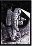 Imagem de Quadro Decorativo Astronauta NASA Humor Planetas Galáxias Lojas Salas Quartos Com Moldura RC012