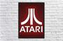 Imagem de Quadro Decorativo Atari Game Jogos Nerd Geek Decorações Com Moldura