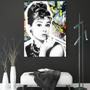 Imagem de Quadro Decorativo Audrey Hepburn - Autoral By R.Delasoul