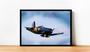 Imagem de Quadro Decorativo Avião Spitfire Aeronave Vintage Escritório Salas Quartos Com Moldura RC014