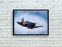 Imagem de Quadro Decorativo Avião Spitfire Aeronave Vintage Escritório Salas Quartos Com Moldura RC014