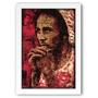 Imagem de Quadro Decorativo Bandas Bob Marley Mdf 30X45Cm