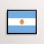 Imagem de Quadro Decorativo Bandeira Argentina 45x34cm