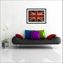 Imagem de Quadro Decorativo Bandeira Da Inglaterra Decorações Com Moldura