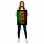 Imagem de Quadro Decorativo Bandeira Reggae Smoke And Fly