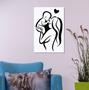 Imagem de Quadro Decorativo Bebê e Mamãe